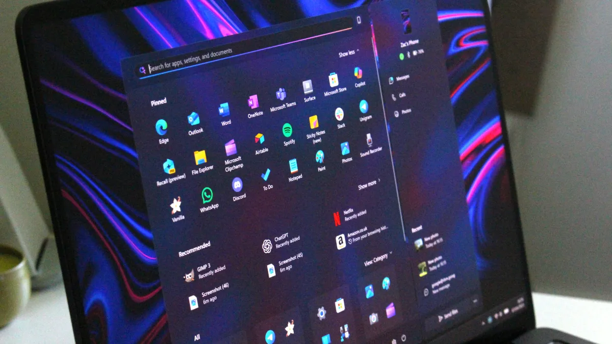 微软正在重构Windows 11开始菜单 将引入更强自定义能力与性能优化