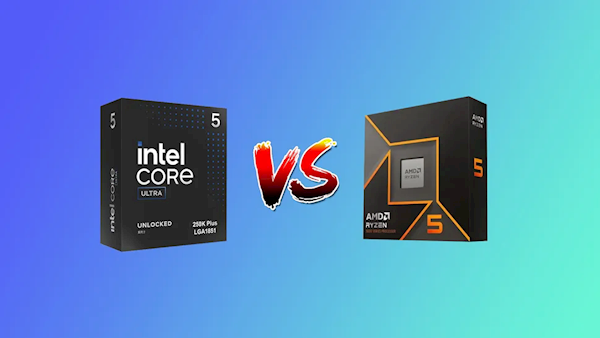 1500元档CPU谁才是王?Intel酷睿Ultra 5 250K Plus和AMD锐龙5 9600X对比实测:怎么选秒懂