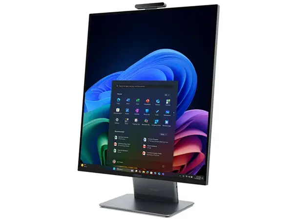 联想ThinkCentre X AI台式机发布 罕见的16:18屏幕 还支持90度旋转