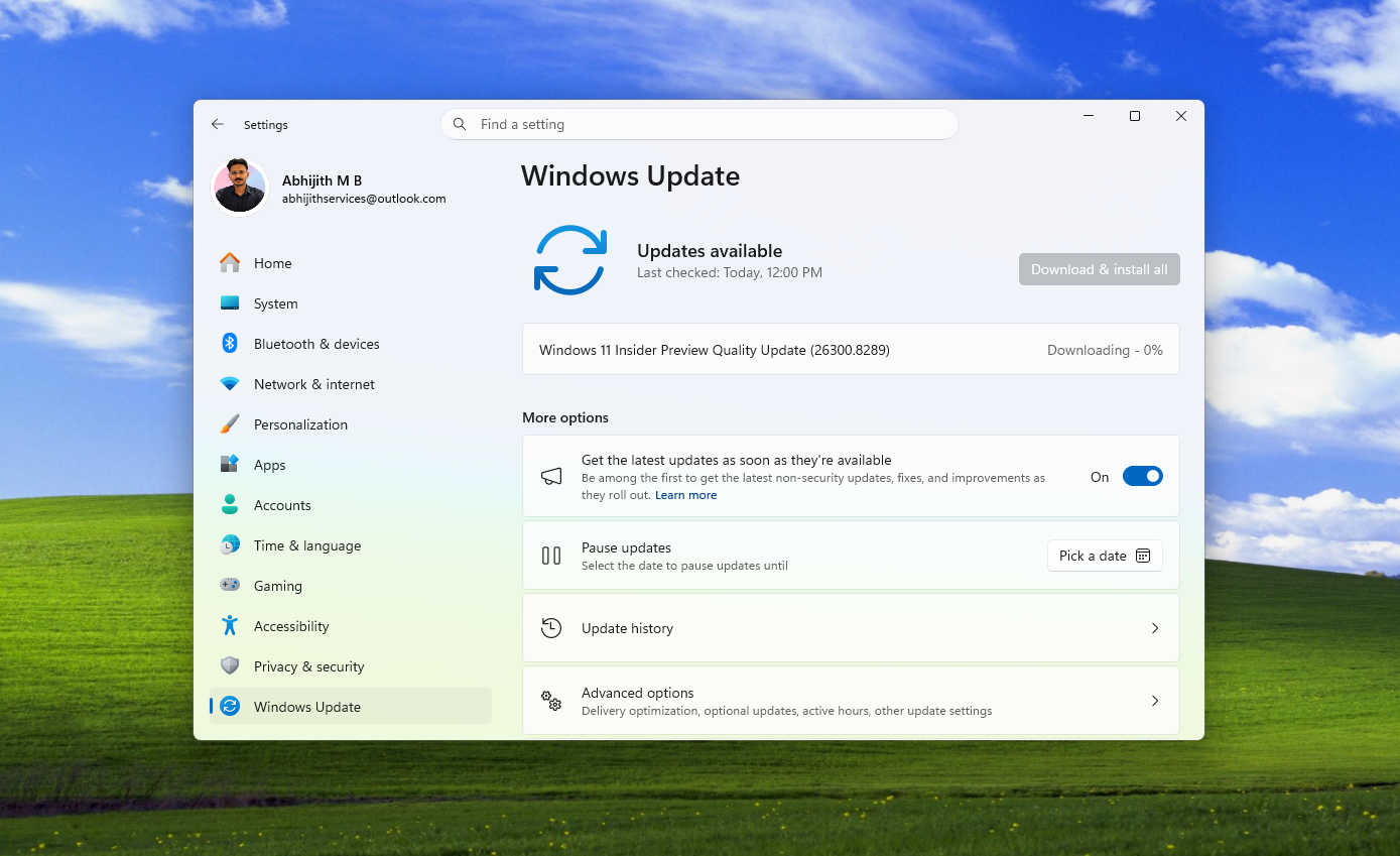 Windows 11更新机制改进:用户将可跳过安装、无限期暂停并自主决定重启时机