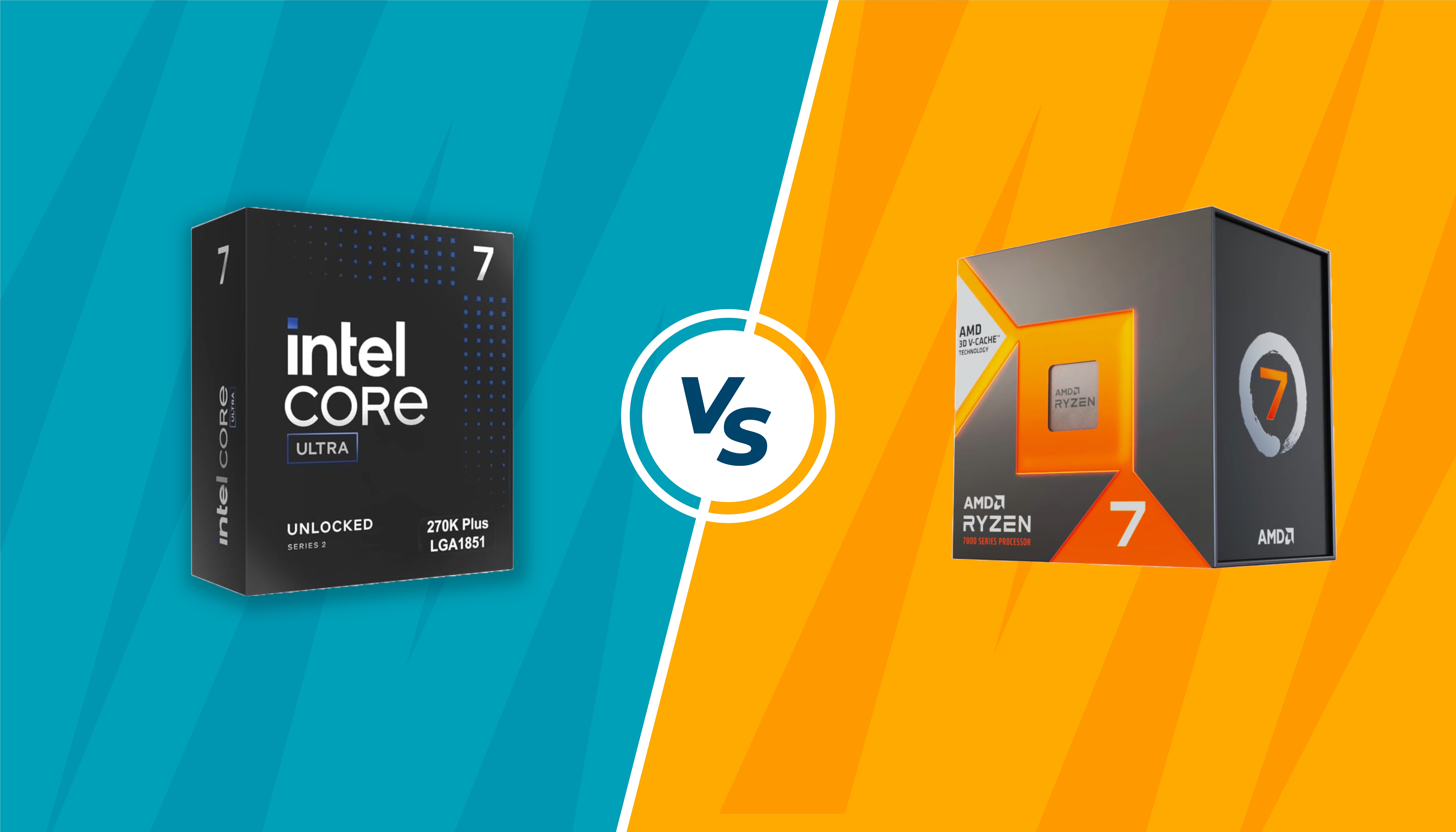 同样2499元 酷睿Ultra 7 270K Plus、锐龙7 7800X3D你选谁?