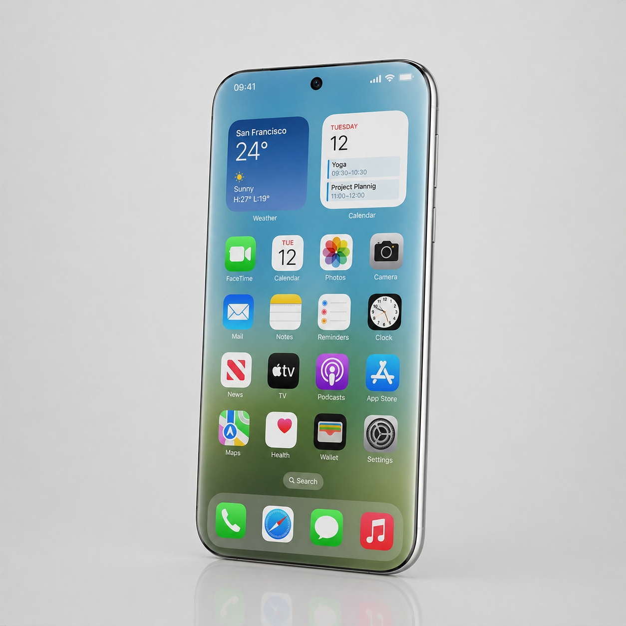 苹果20周年版iPhone曝光:全新四曲面屏幕 打造物理液态玻璃效果