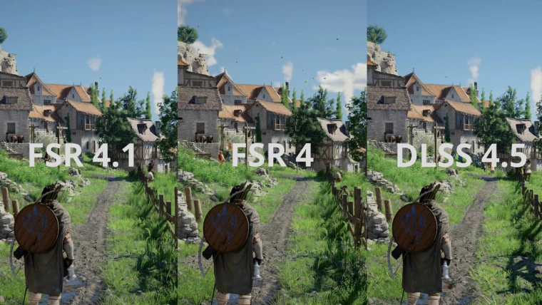DLSS 4.5盲测吊打AMD FSR 4.1 玩家竟更喜欢超分画面