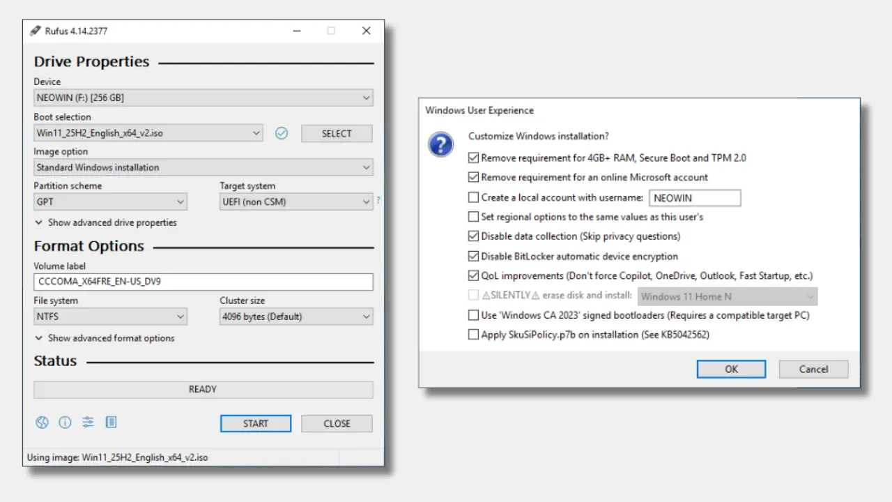 Rufus重大更新:推出全新Windows 11安装方式 可大幅提升电脑性能