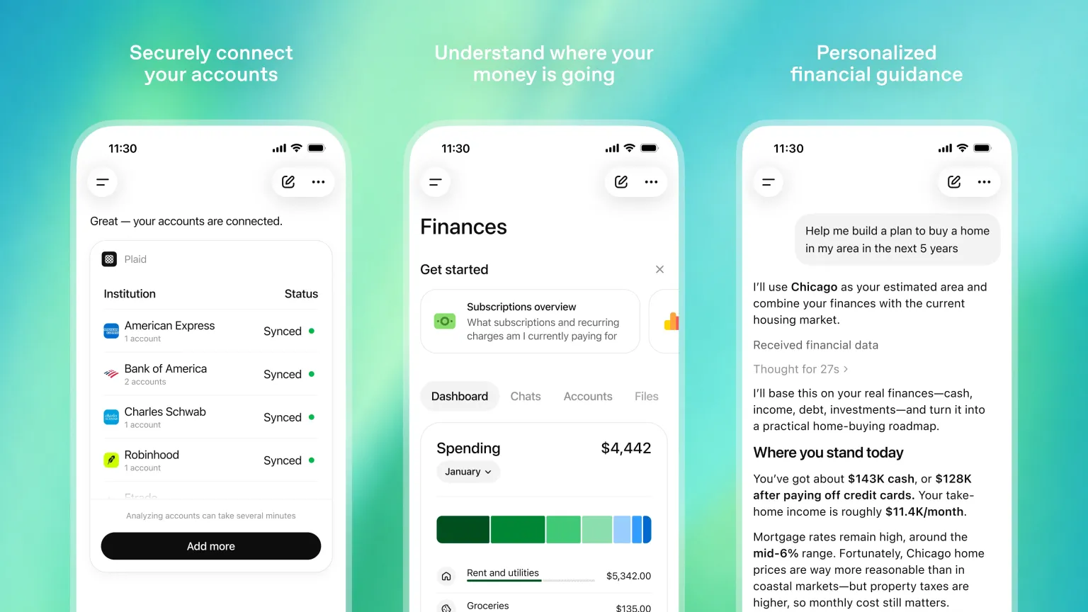OpenAI推出ChatGPT个人理财功能 允许用户连接银行账户