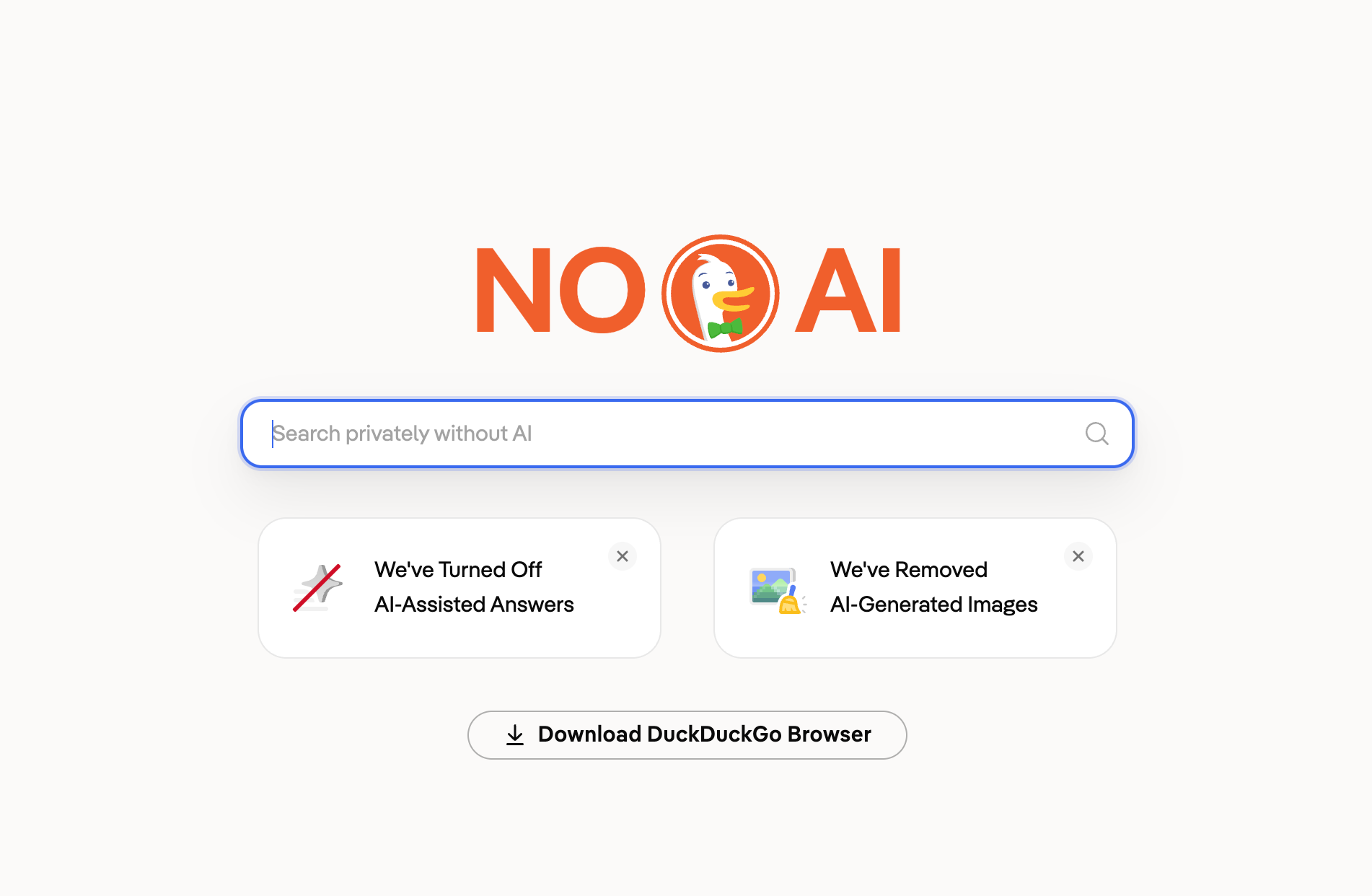 DuckDuckGo安装量飙升30% 用户拒绝被“强喂”Google AI搜索