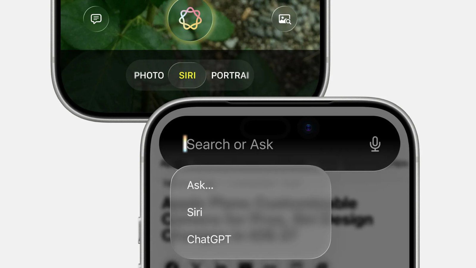 iOS 27全新Siri应用与“搜索或提问”功能界面首曝