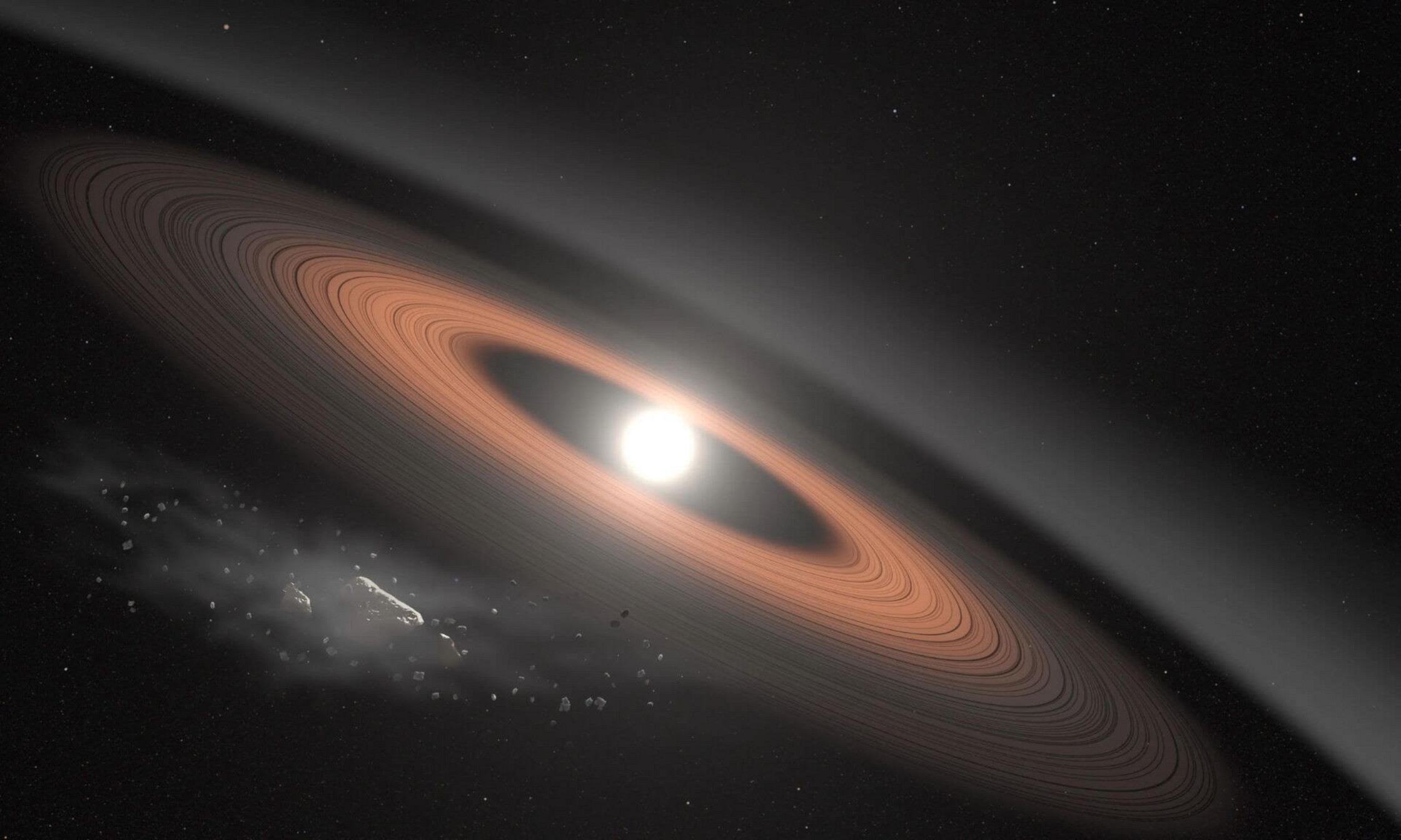 古老白矮星持续吞噬类地行星残骸 或为研究太阳的终结提供新线索