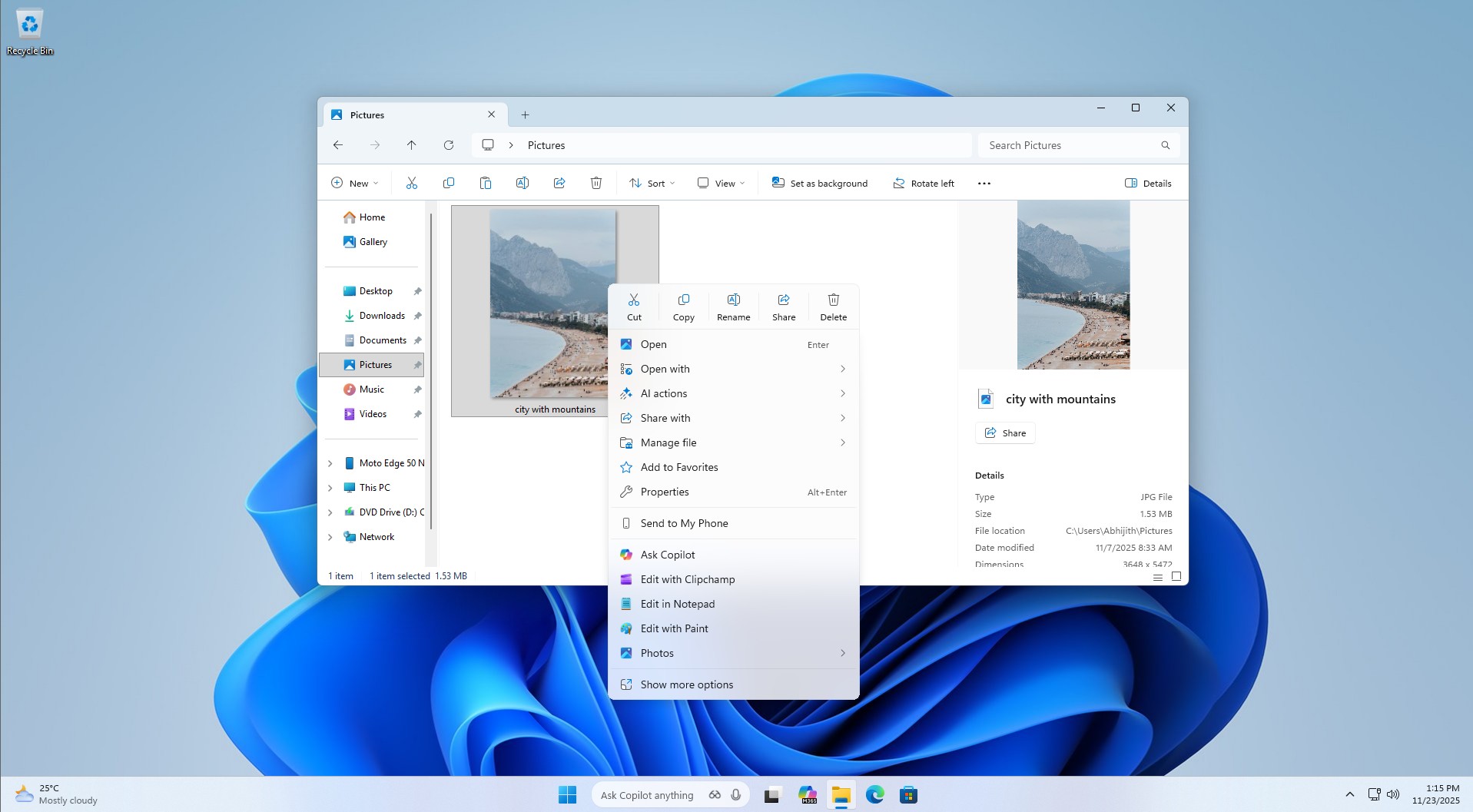 微软承认Windows 11右键菜单混乱不堪 用户多年投诉后将允许自定义