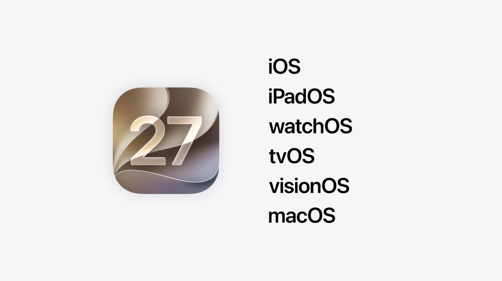 苹果面向开发者发布首个iOS 27、iPadOS 27与macOS 27 Beta测试版