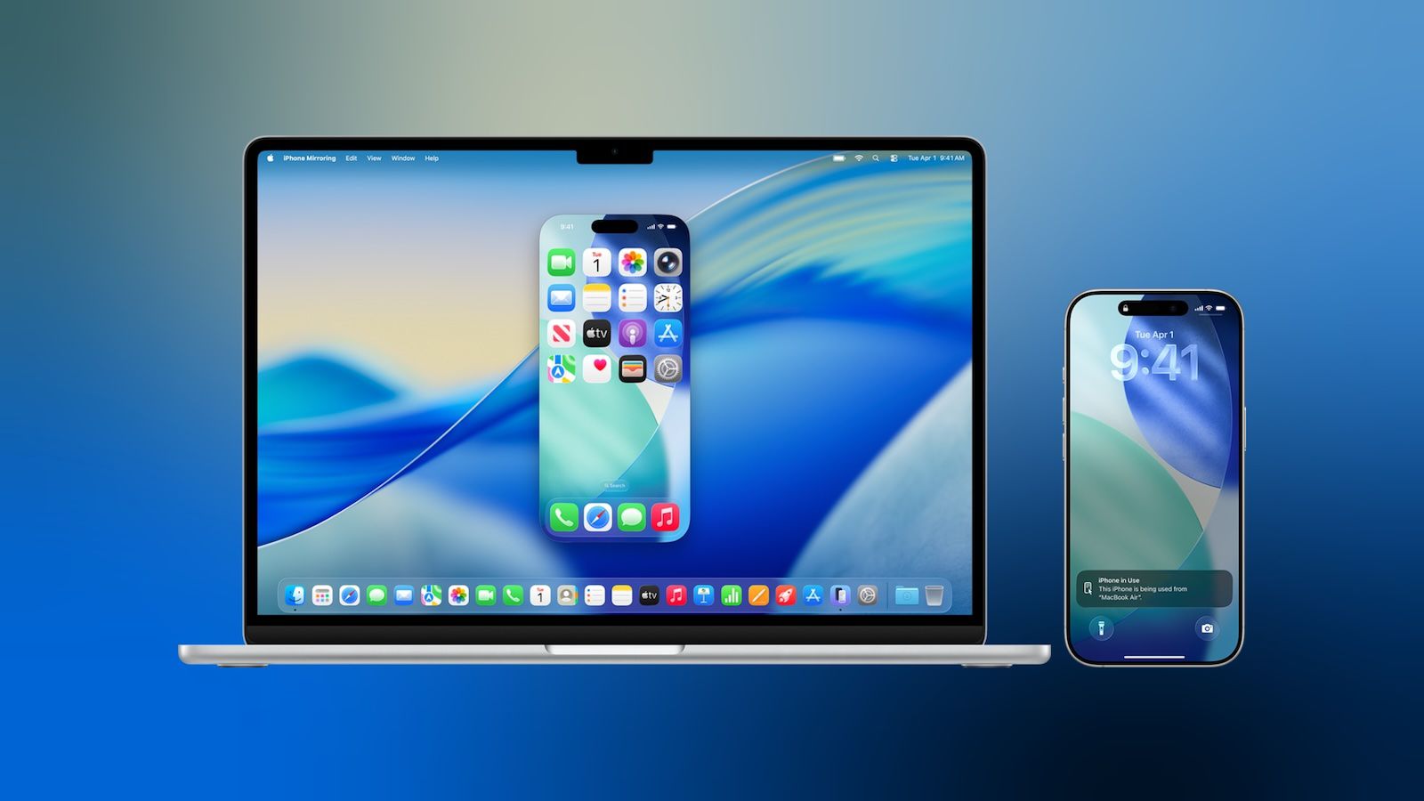 macOS 27 允许用户以新纵横比调整 iPhone 镜像窗口大小