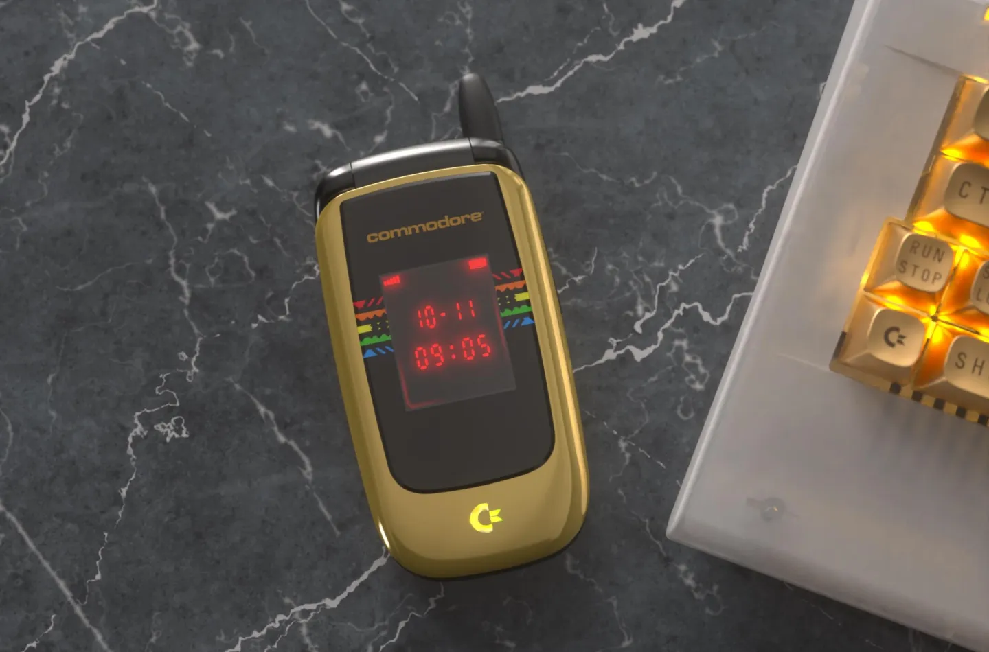 Commodore推出复古翻盖手机 Callback 8020