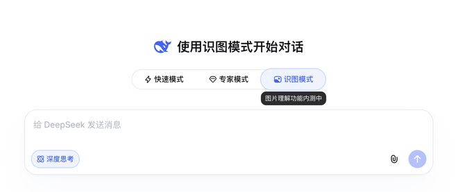 DeepSeek全量上线识图模式?能识别鹅腿阿姨的“绿色鸭腿”