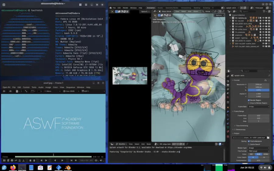影视软件基金会牵头成立“Wayland 艺术家工作组” 推动Linux图形栈平滑过渡