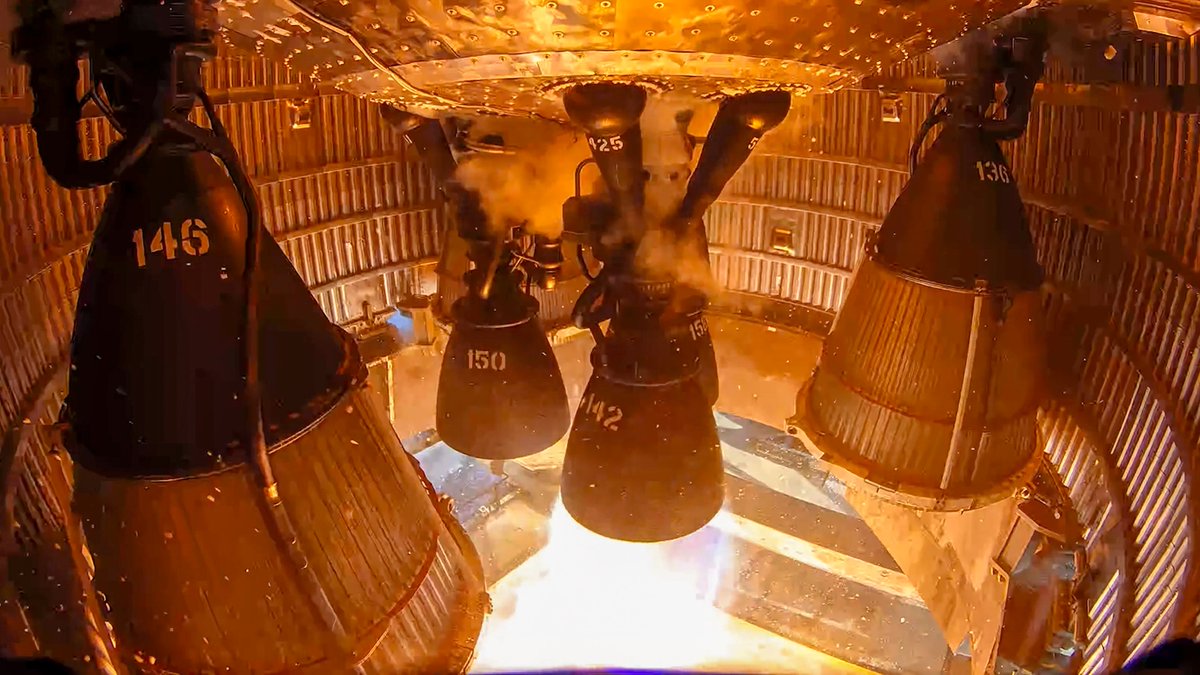 SpaceX第13次星舰试飞开始地面准备 Ship 40完成单发动机点火测试
