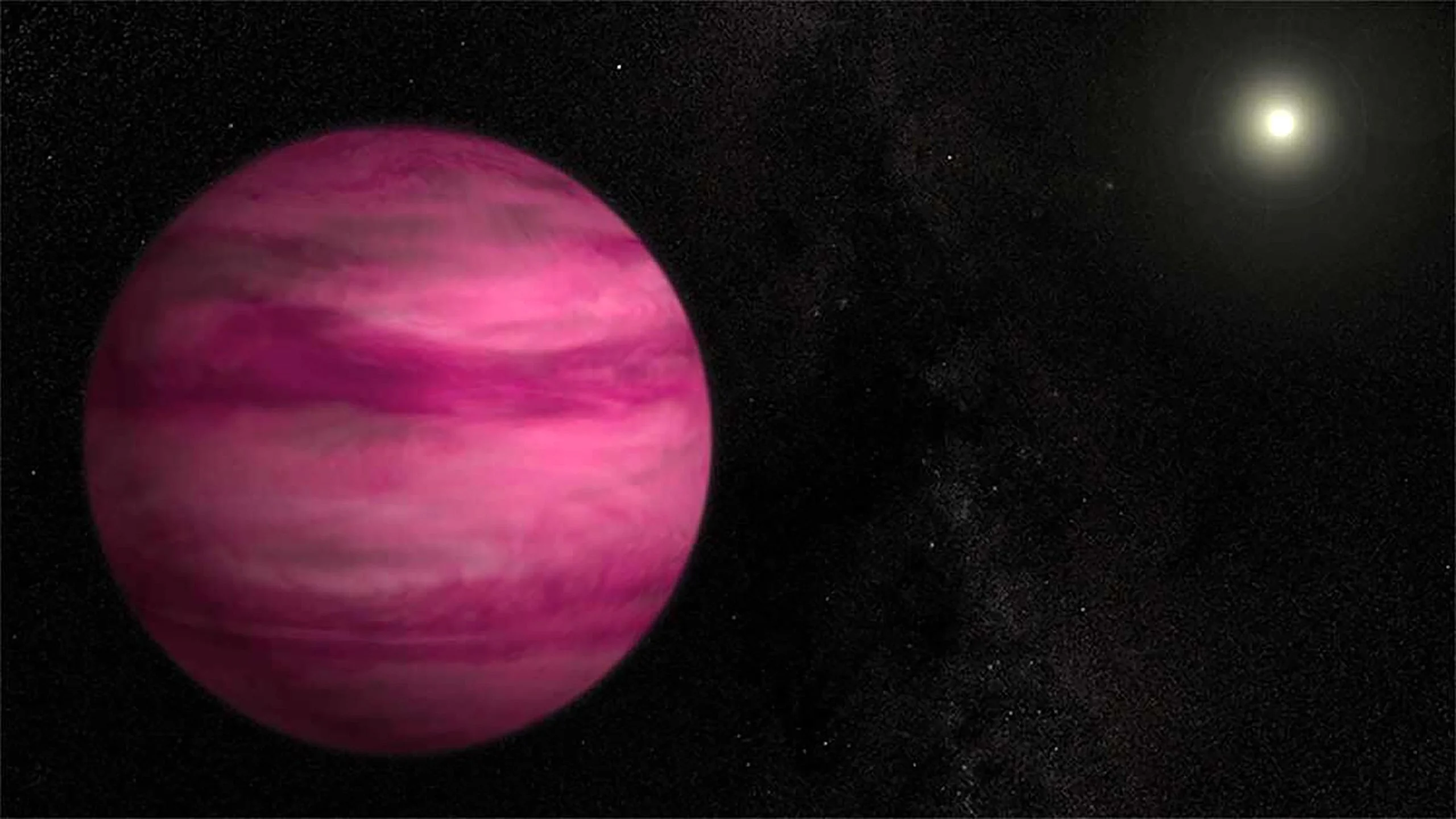 詹姆斯·韦伯望远镜揭示“粉色行星”GJ 504 b上罕见的盐云大气之谜
