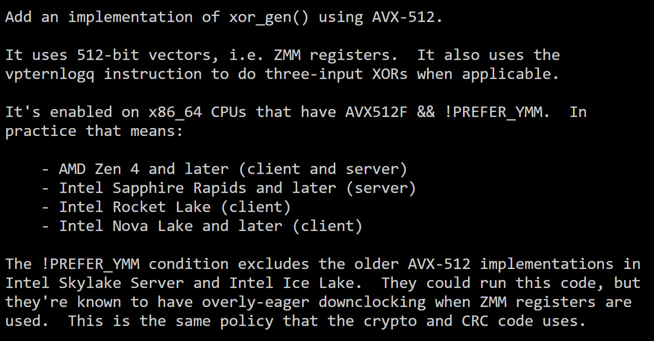 英特尔 Nova Lake 处理器六年后重启 AVX-512 指令集