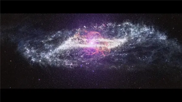 NASA放出半人马座A星系最清晰照片 呈现恒星诞生消亡画面