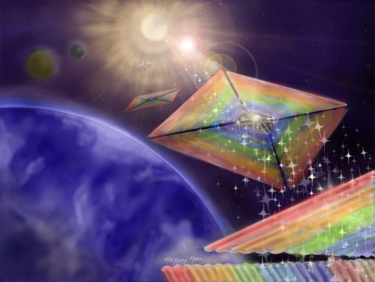星际航行新挑战:光压或许会成为高速太阳帆的“阻力源”