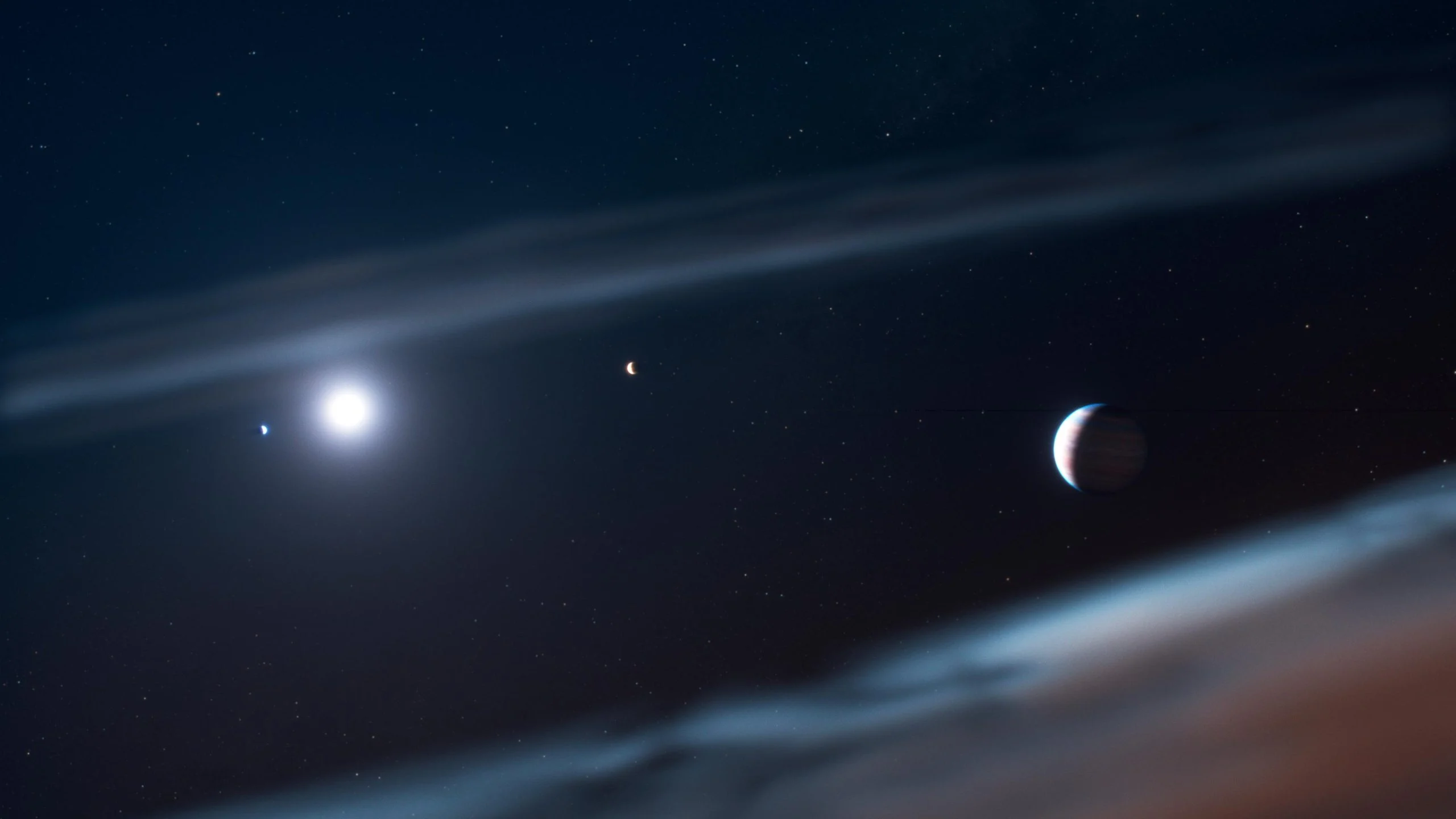 詹姆斯·韦伯空间望远镜于绘架座恒星系统发现隐匿巨行星