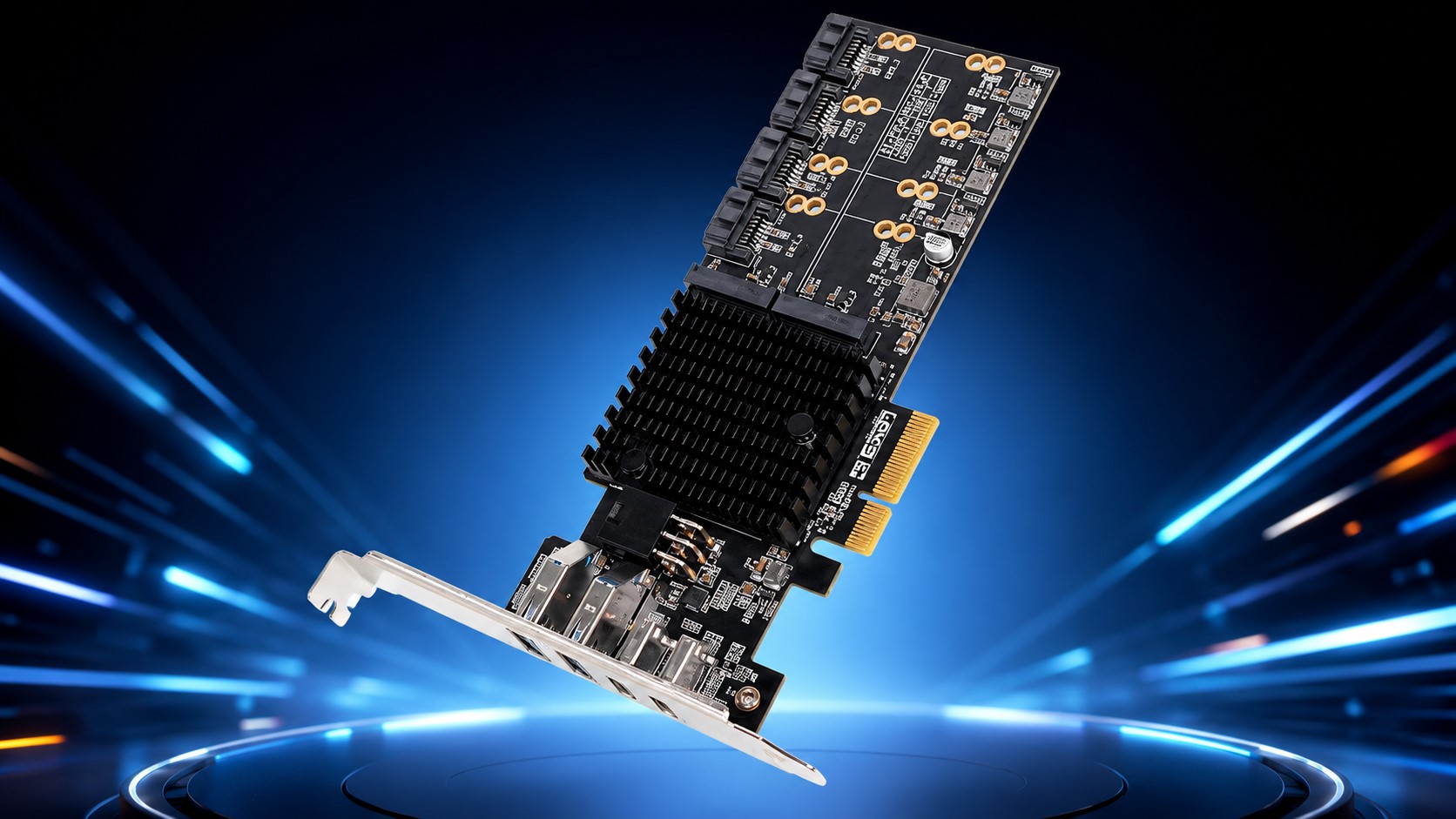 乐扩推出无需拆分PCIe通道的扩展卡 用AMD B650芯片扩出12个接口