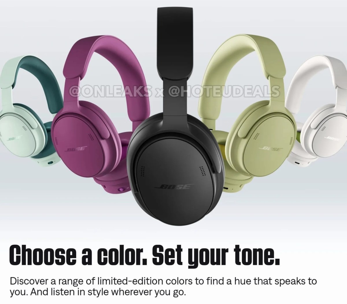 新一代Bose QuietComfort 2渲染图首曝光 设计语言大幅微调