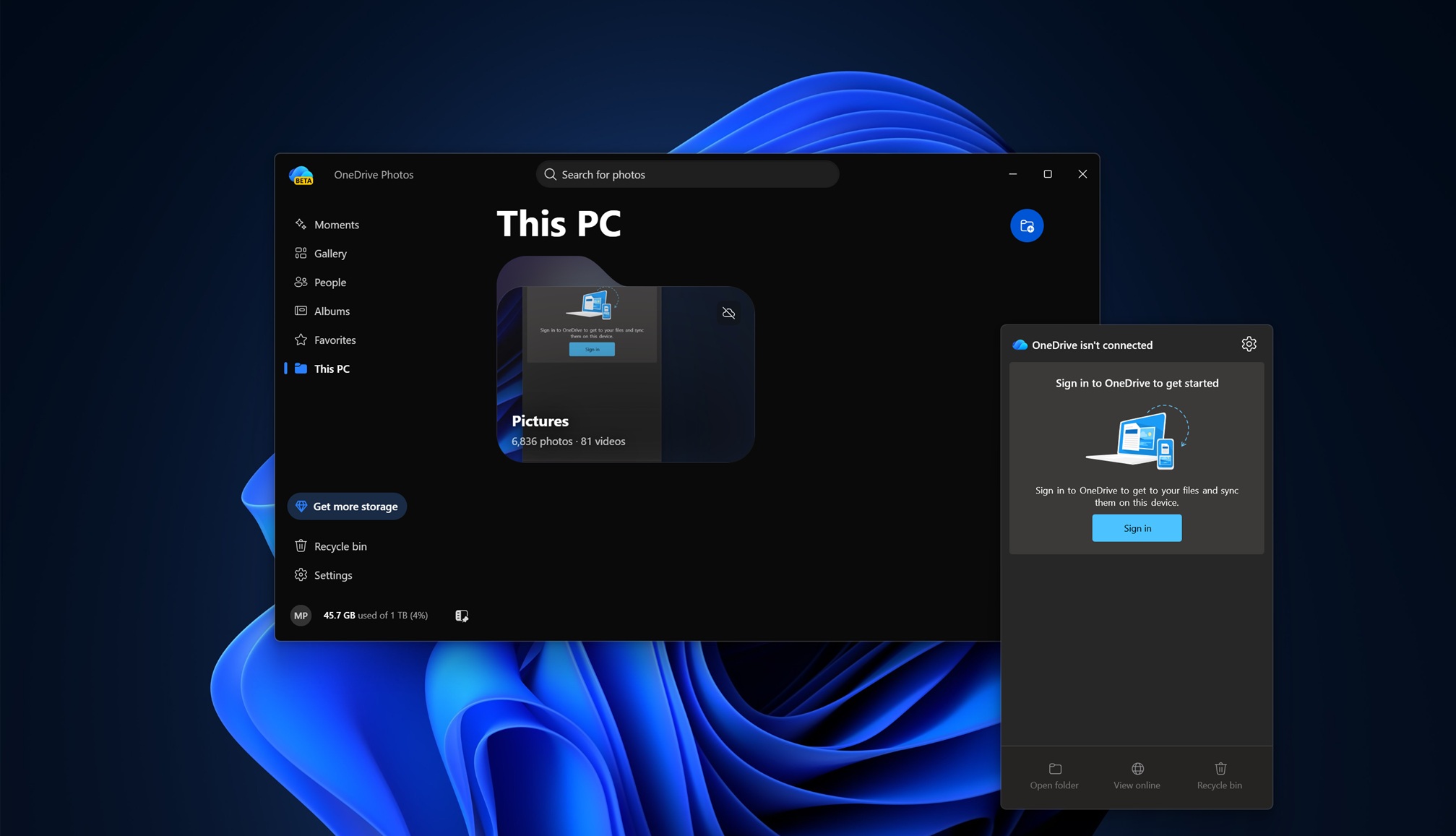 微软承认误为Windows 11用户强行安装新版“OneDrive照片”应用