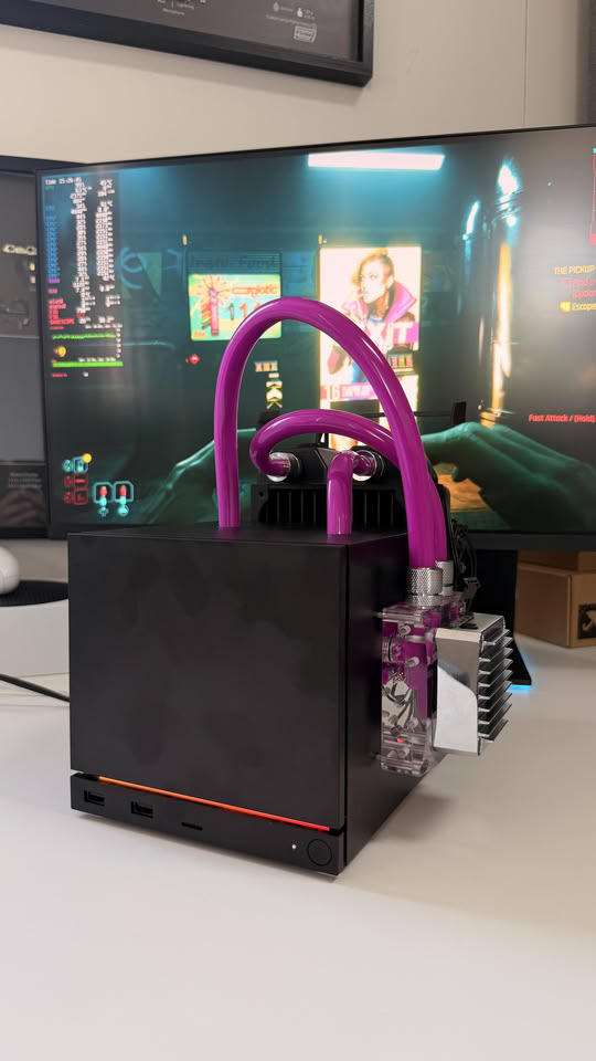 玩家自制Mod拓展硬件潜能 水冷散热为Steam Machine降温达30度