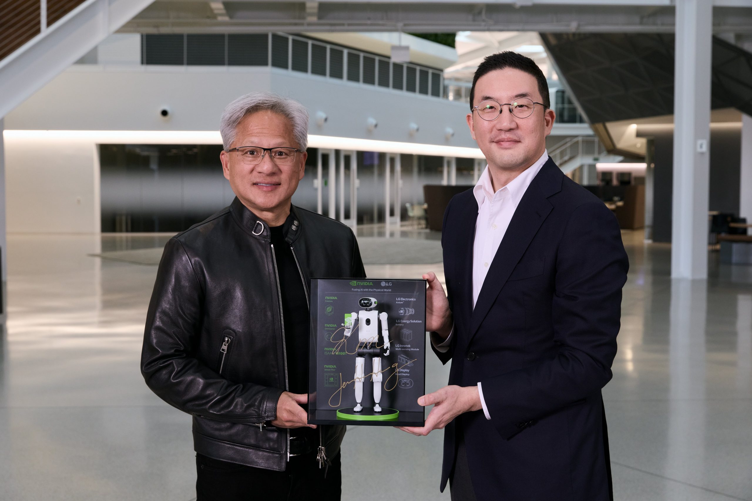 LG电子与英伟达签署机器人、AI工厂和移动出行领域合作备忘录