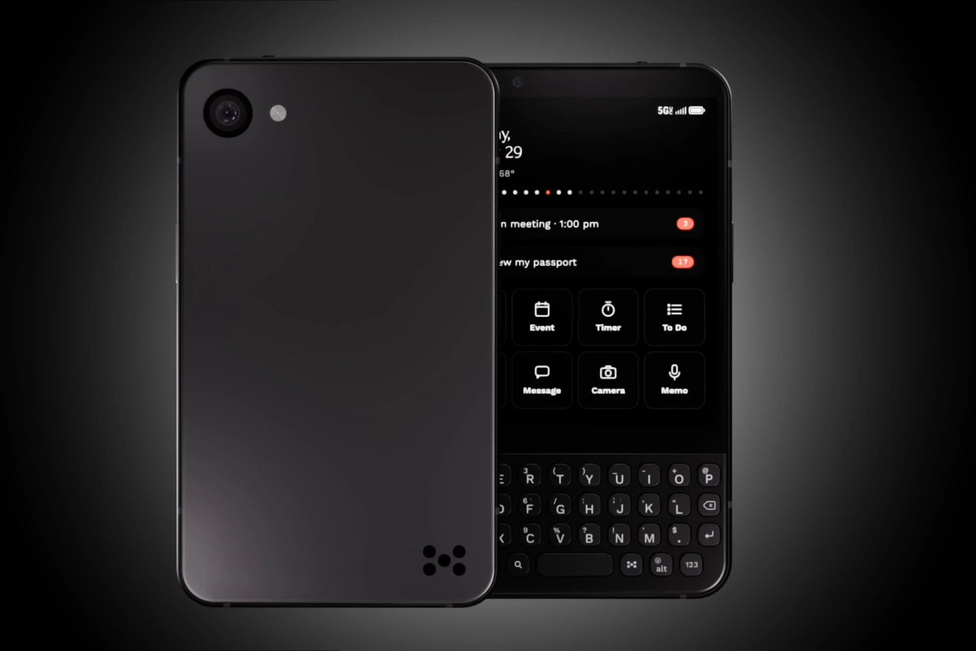 极简主义全键盘手机Minimal Phone 2登场 带你重返现实生活