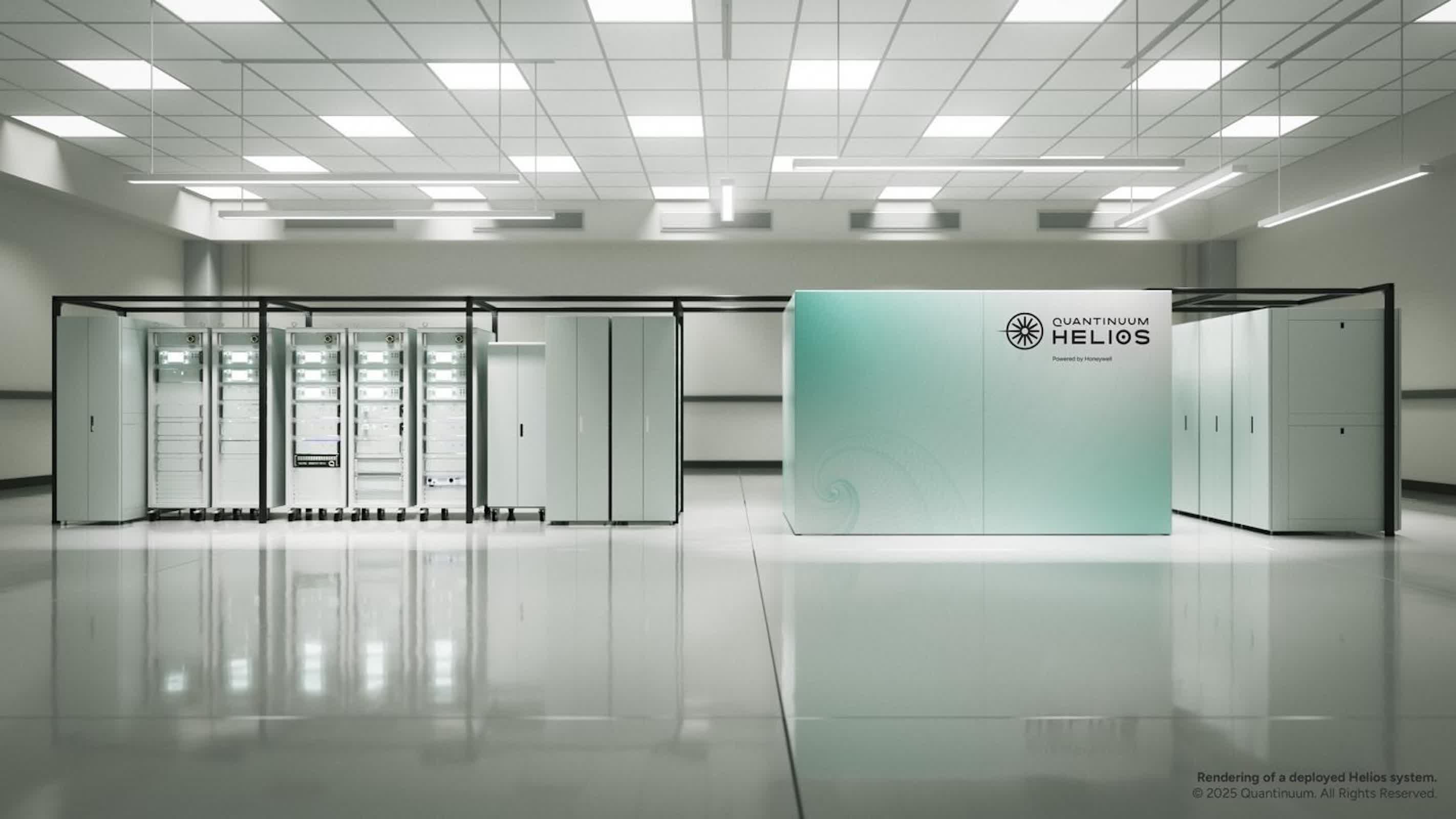 Quantinuum展示98量子比特Helios系统 通过“搬运离子”提升并行计算能力