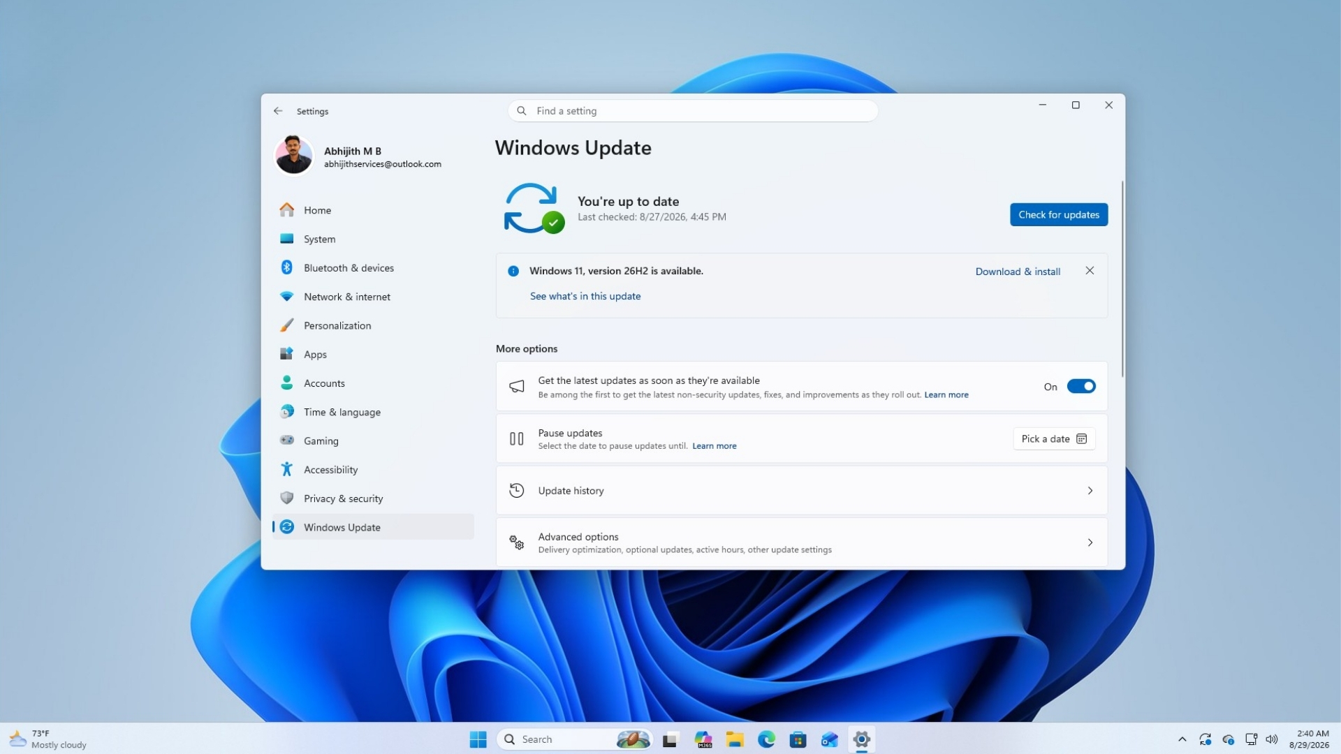 Windows 11 26H2实测:版本号和支持周期发生变化 实际功能几乎没有新增