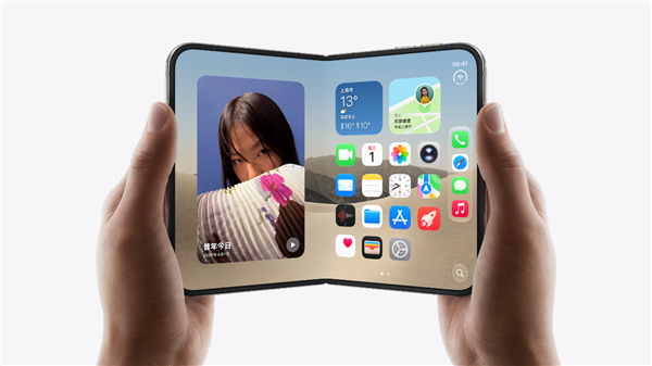 苹果折叠机iPhone Duo不支持实体SIM卡 海外版带回国内没法使用