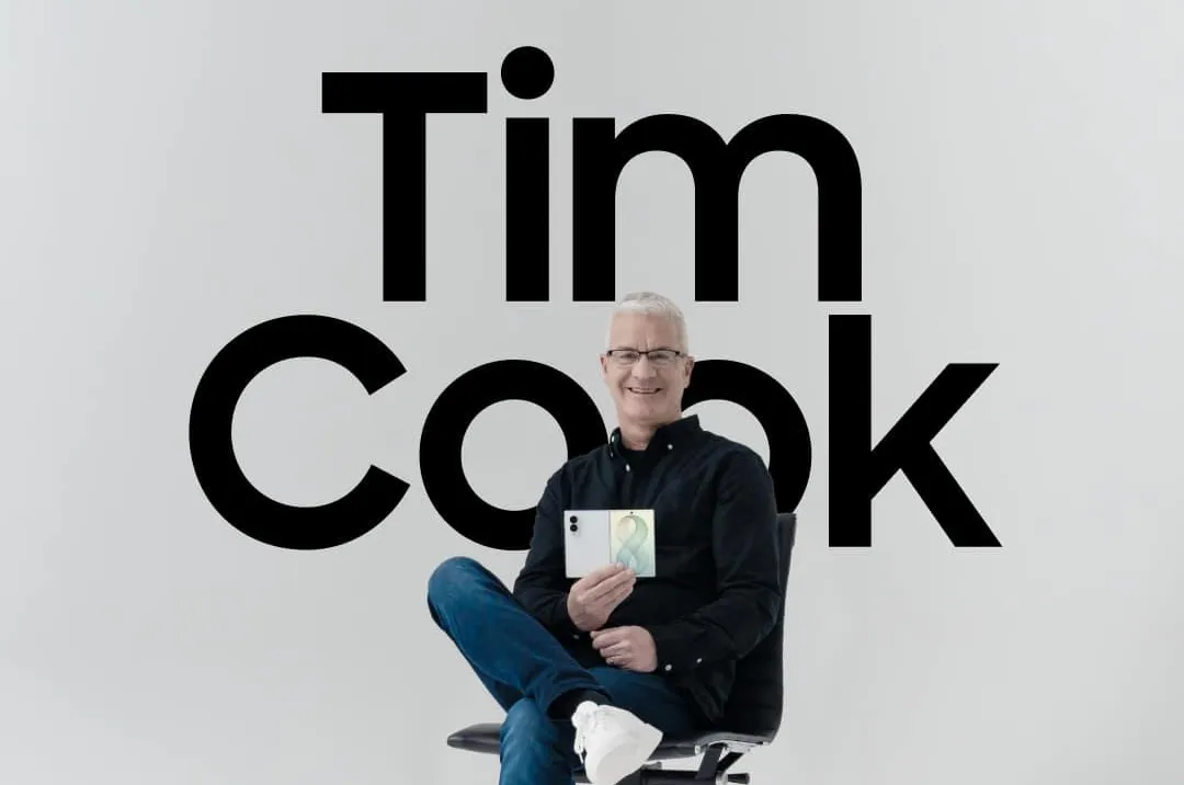 三星向Tim Cook赠送Galaxy Z Fold 8 并幽默喊话“欢迎入场”
