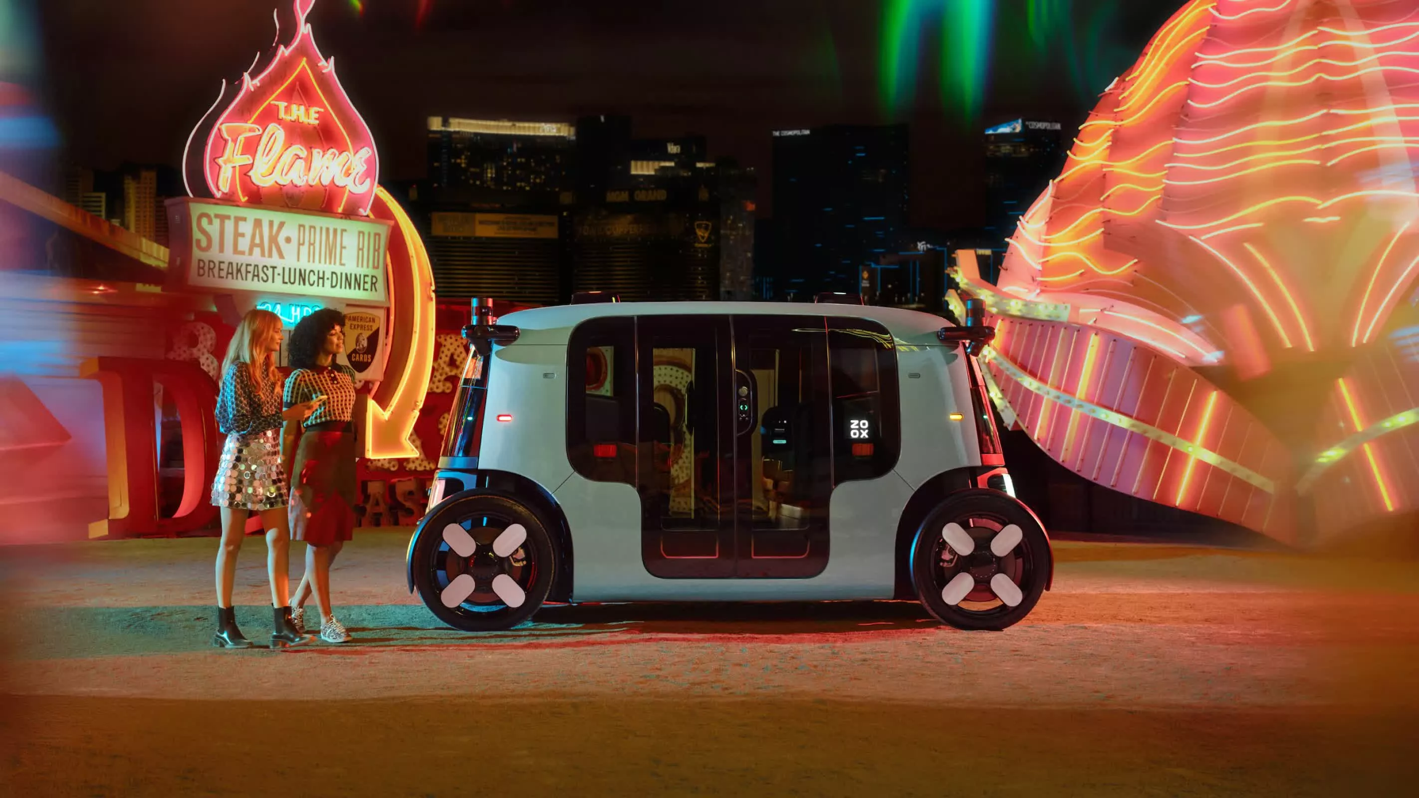 引入无方向盘定制座舱 亚马逊Zoox加速在旧金山正面迎战Waymo