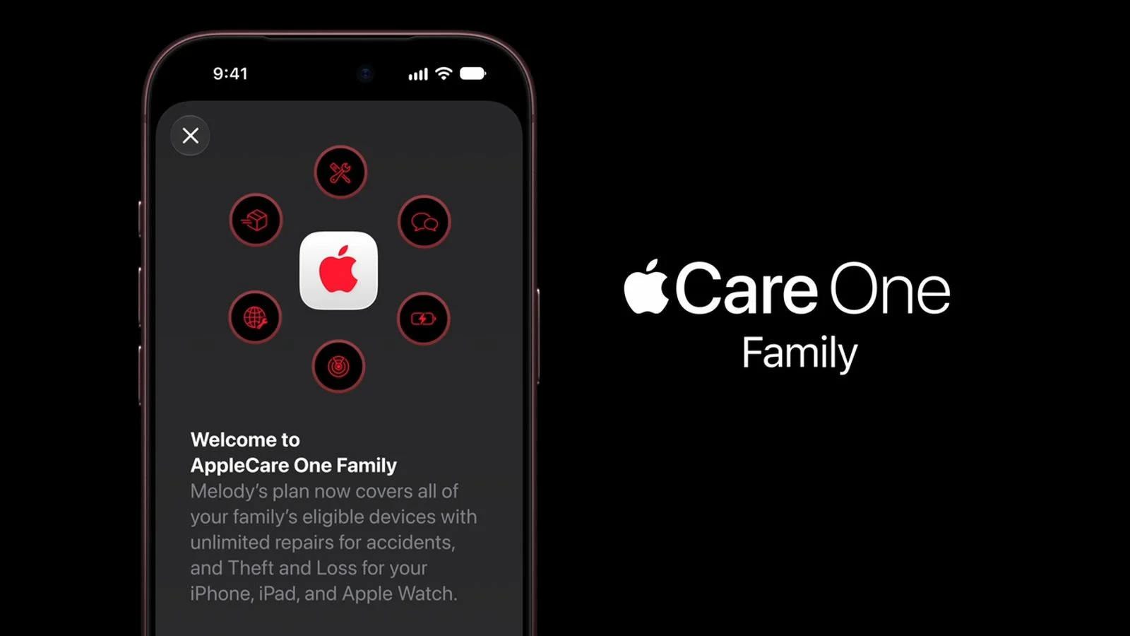 AppleCare One家庭版方案上线 月费50美元覆盖全家最多六人设备