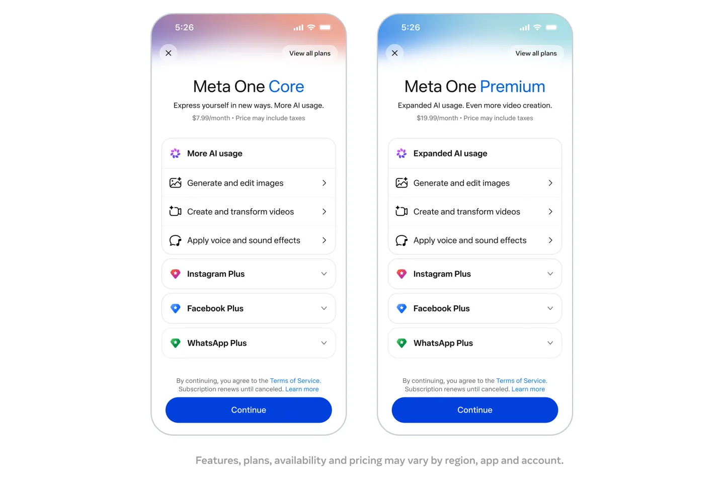 Meta拟整合全系订阅服务推出“Meta One”