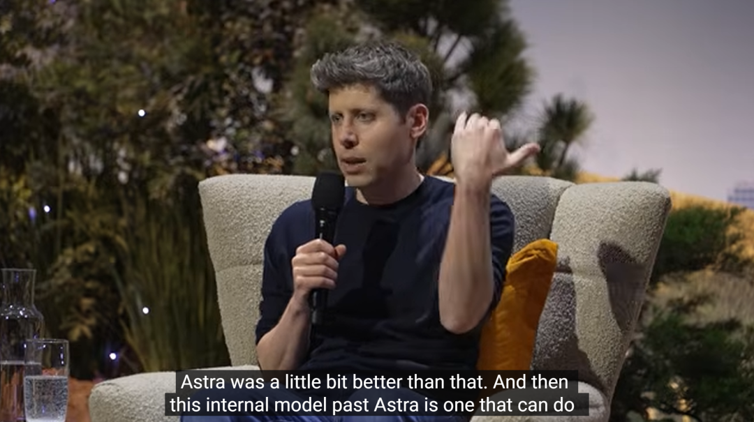 奥特曼自曝“后Astra”模型 已超越全球最强数学家