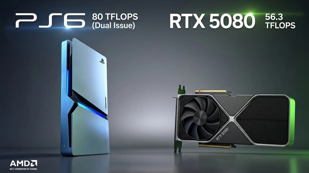 传索尼PS6理论性能将超越RTX 5080