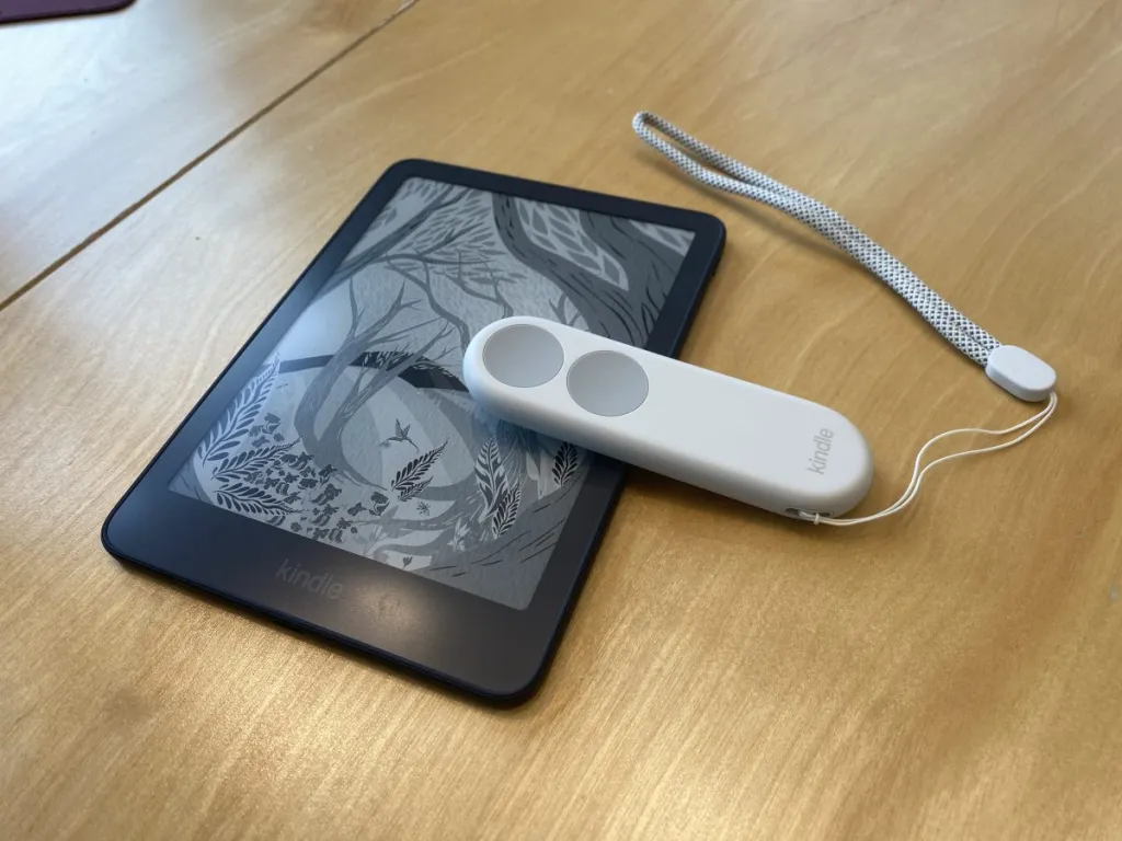 亚马逊推出Kindle Click:35美元蓝牙翻页遥控器 让电子书阅读彻底解放双手