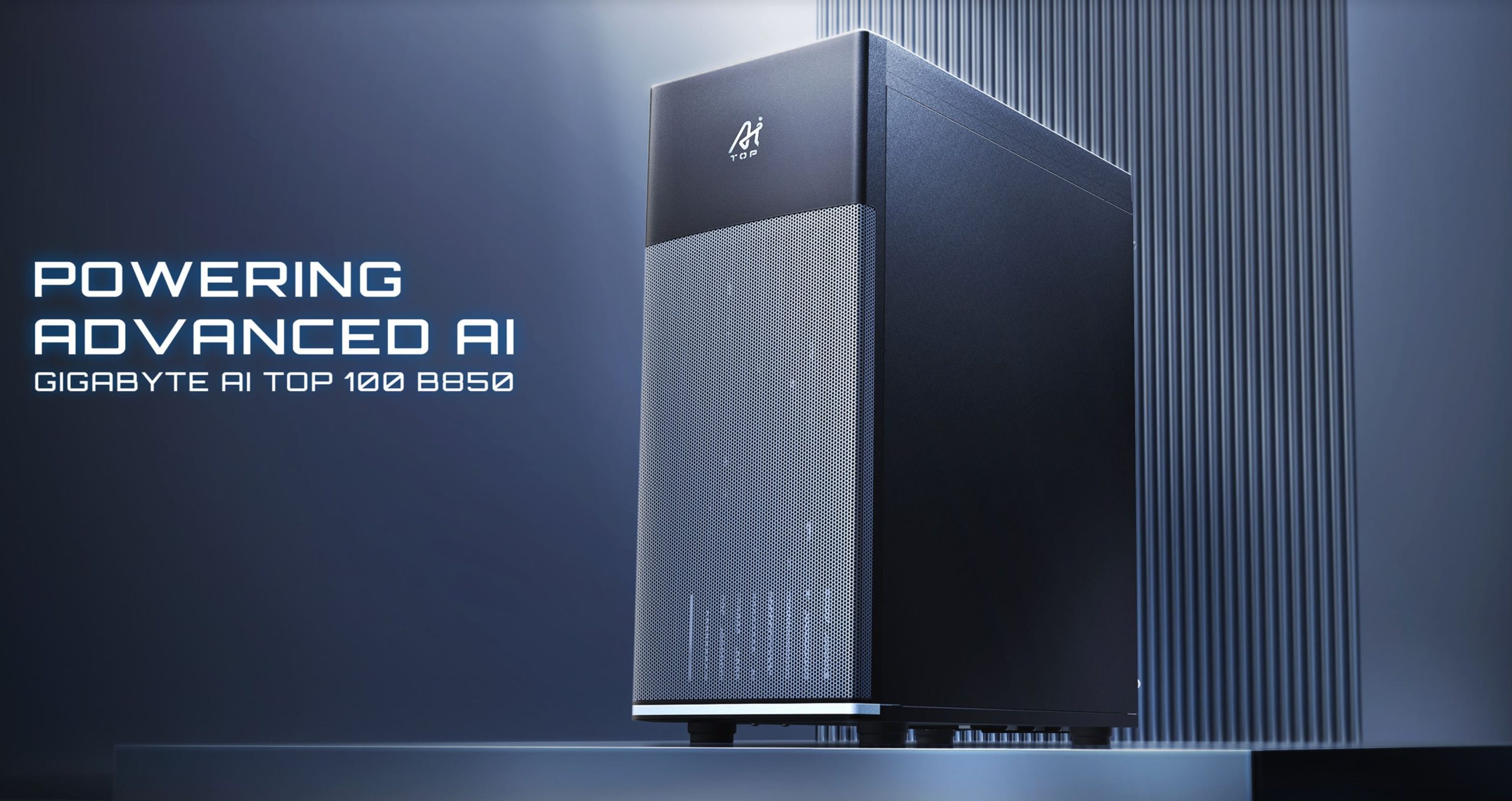 技嘉发布AI TOP 100 B850桌面AI工作站:双Radeon AI PRO显卡可运行2350亿参数模型