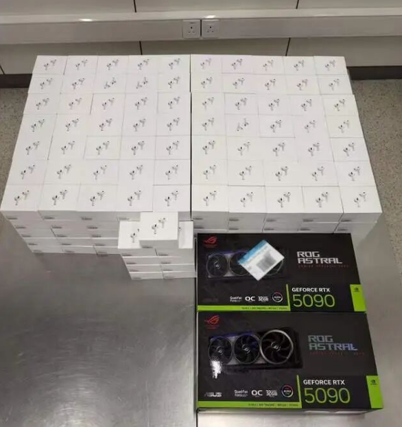 RTX 5090成走私新宠 海关一周截获12起