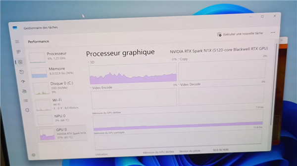 网友在店内实测RTX Spark笔记本 性能稍逊RTX 5060