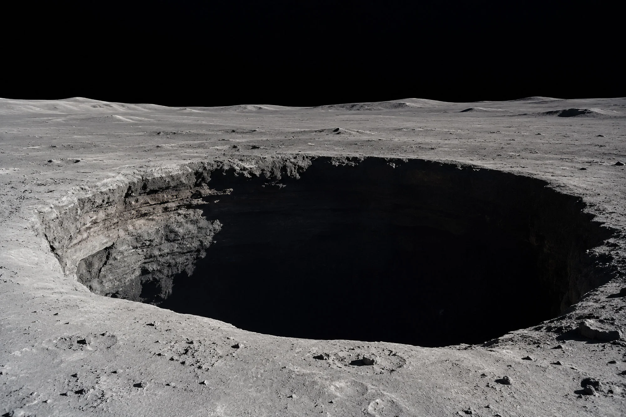 NASA将探测月球巨坑下方神秘空间 寻找隐藏洞穴与远古火山活动证据